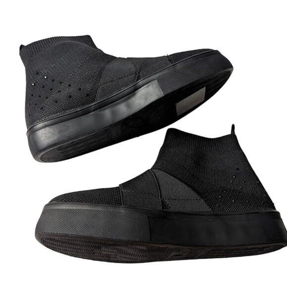 Ecko Red Rhino Logo Beyley Slip On Logo Black Sneaker Booties Size 8 New w/o Box - Picture 9 of 10